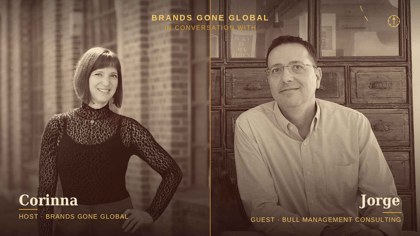 Corinna Seidel in conversation with Jorge Martin Martinez, guest from Bull Management Consulting